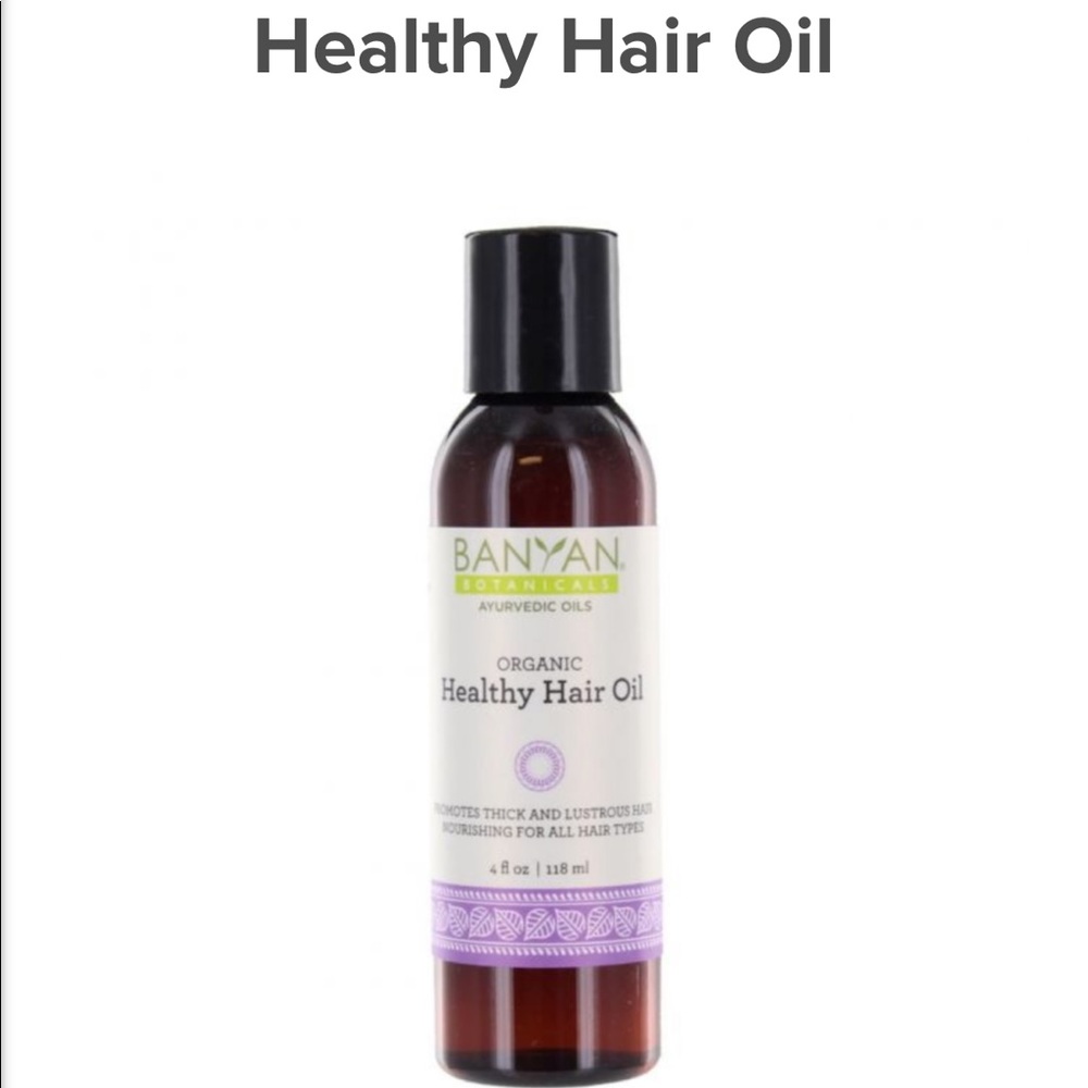 Banyan Botanicals Organic Healthy Hair Oil